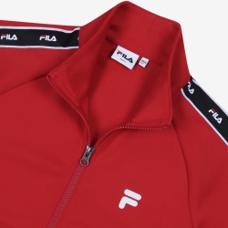 Fila Heritage Tape Series Track Top - Naisten Liivit - TummanPunainen | FI-18732